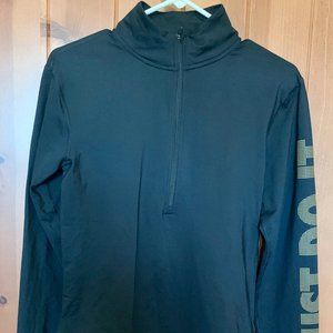 Black and Gold Nike Women's long sleeve